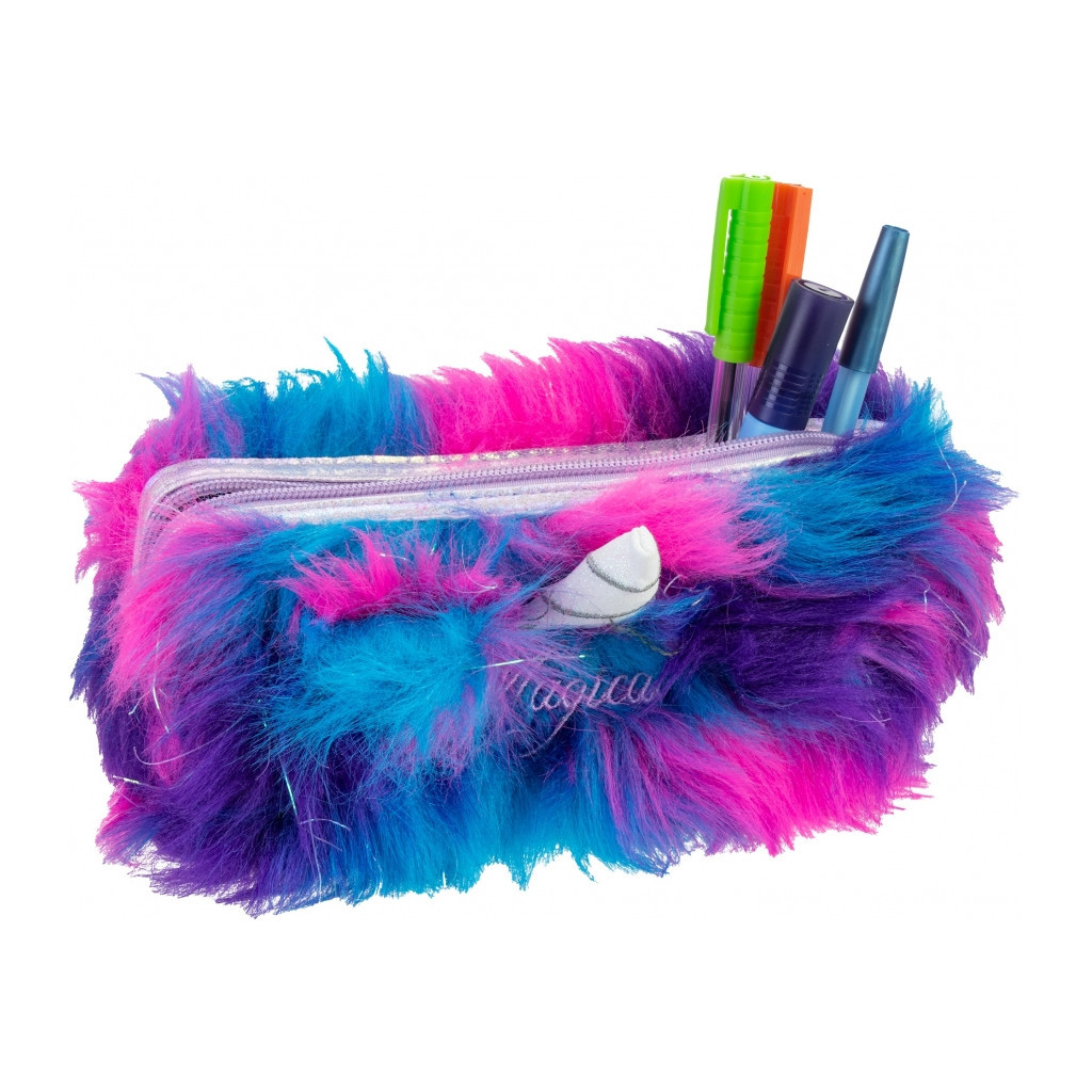 Пенал Cool For School плюшевий 1 відділення Magical синій (CF87106) - зображення 2