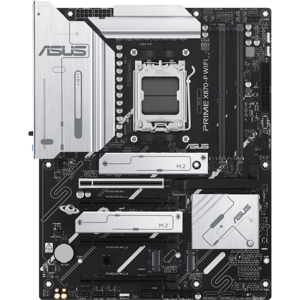 Материнська плата ASUS PRIME X870-P WIFI - зображення 1