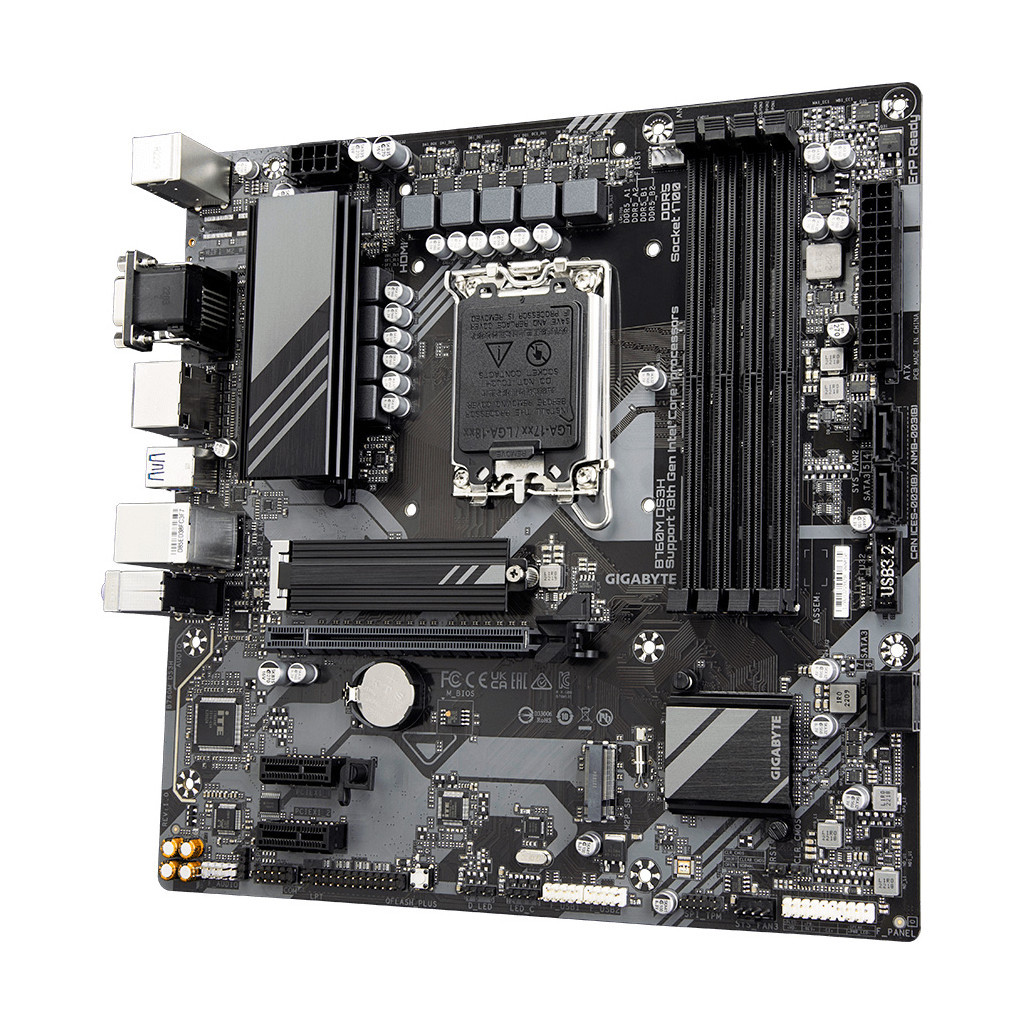 Материнська плата GIGABYTE B760M DS3H - зображення 4