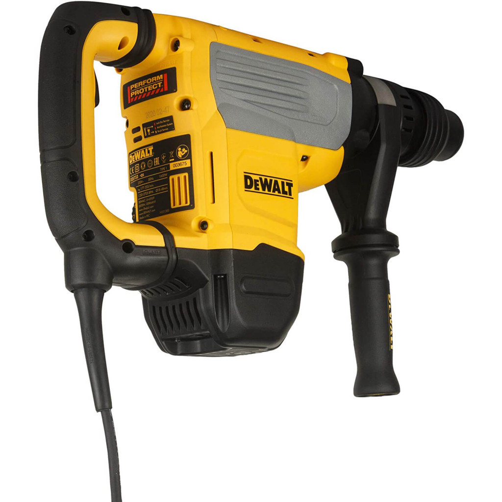 Перфоратор DeWALT SDS-MAX, 1600 Bт, 13.3 Дж, 2 режими, кейс (D25733K) - зображення 4