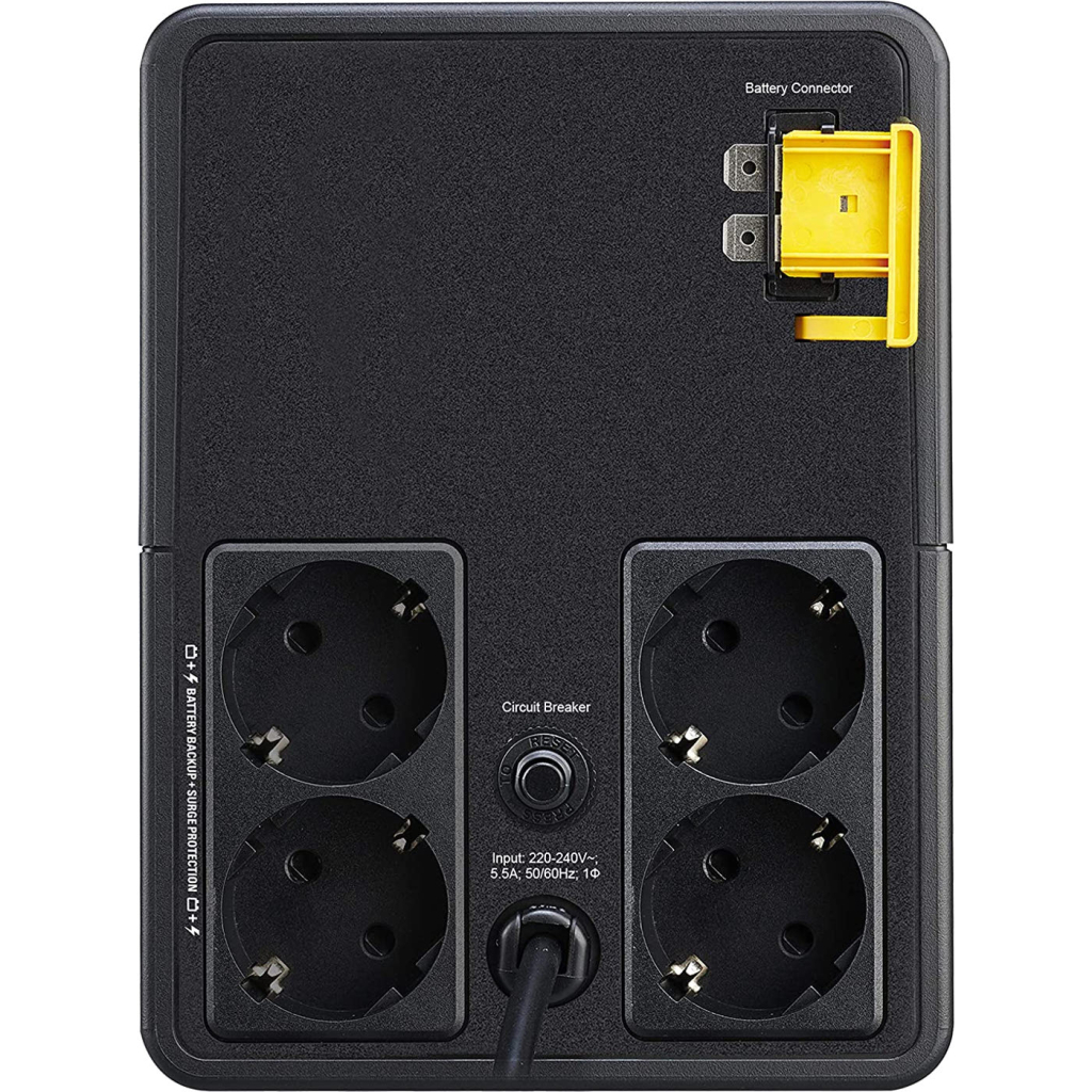 Пристрій безперебійного живлення APC Easy UPS 1200VA, Schuko (BVX1200LI-GR) - зображення 4