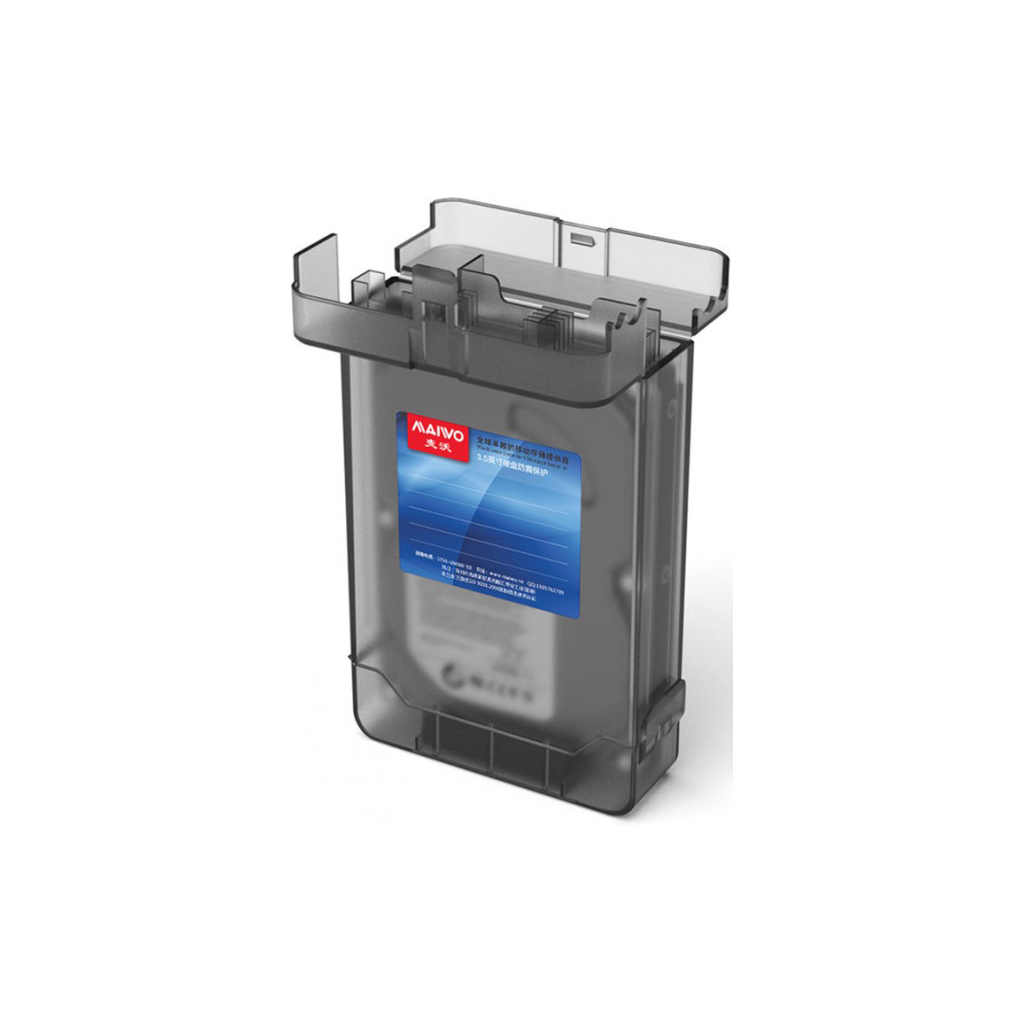 Кишеня зовнішня Maiwo K104A USB 3.0 - SATA III, с блоком питания 12В/2А (K10435) - зображення 2