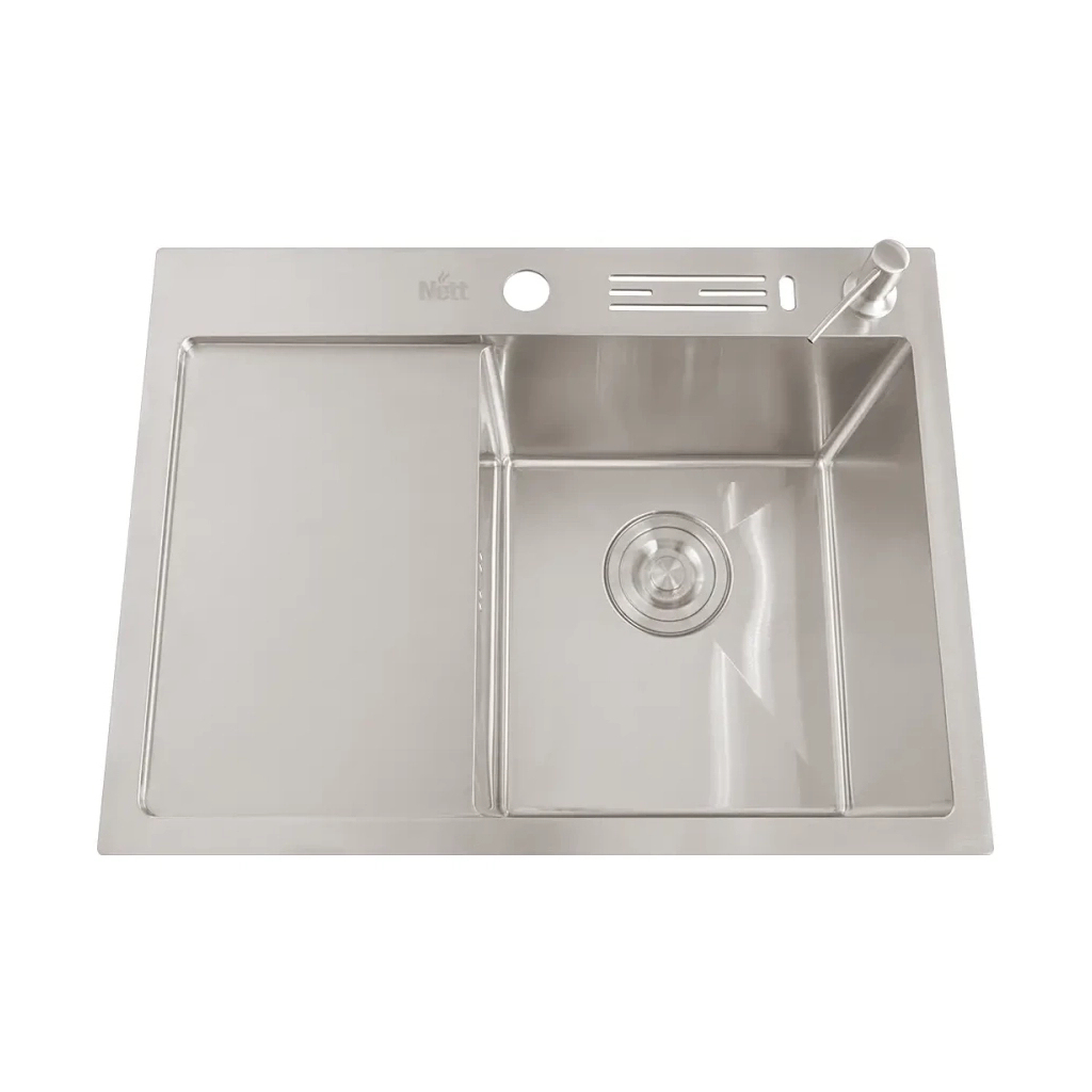 Мийка кухонна Nett NS-6045(L) (0430201) - зображення 1