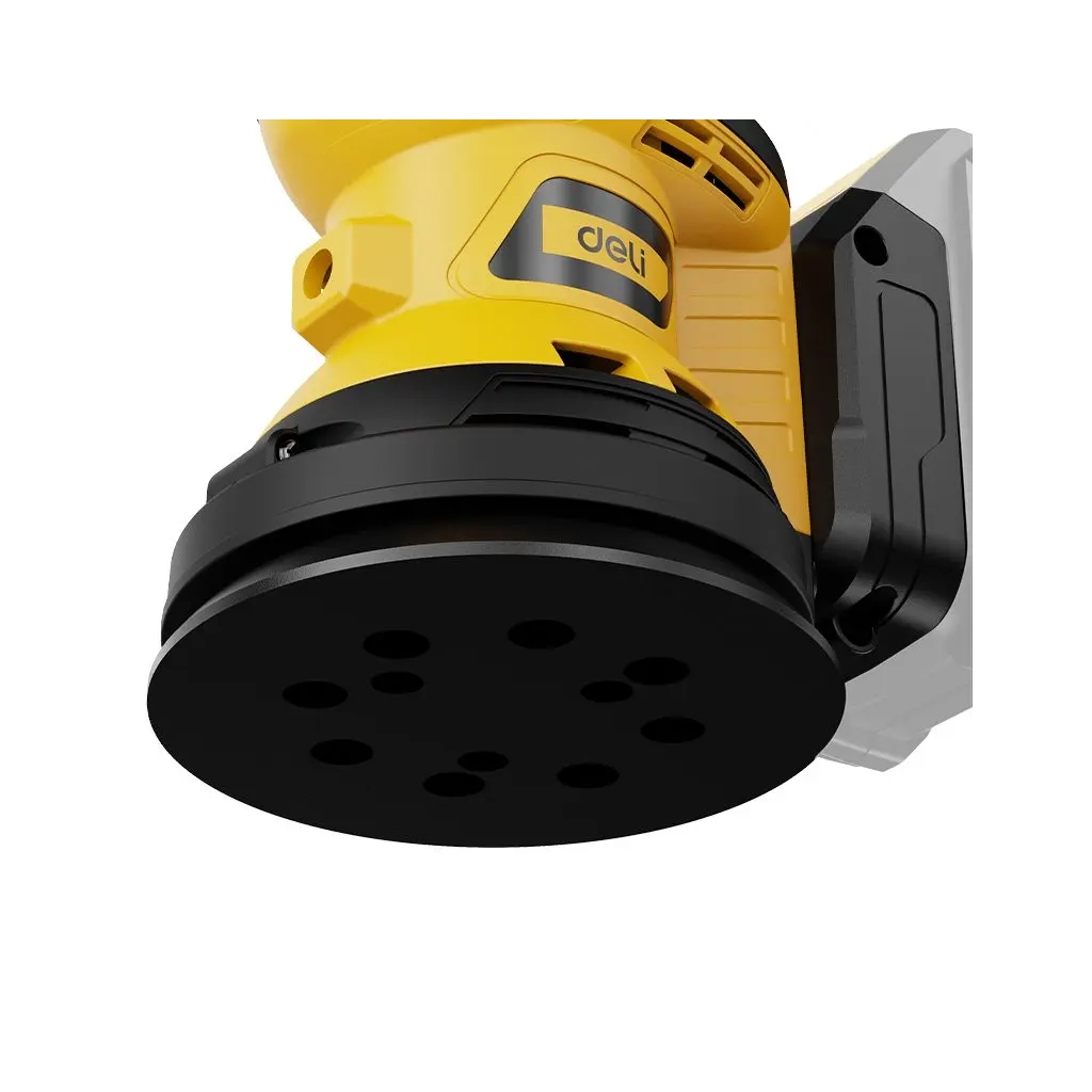Шліфувальна машина Deli 20V, 125 мм (без АКБ та ЗП) (EDC891Z) - зображення 6