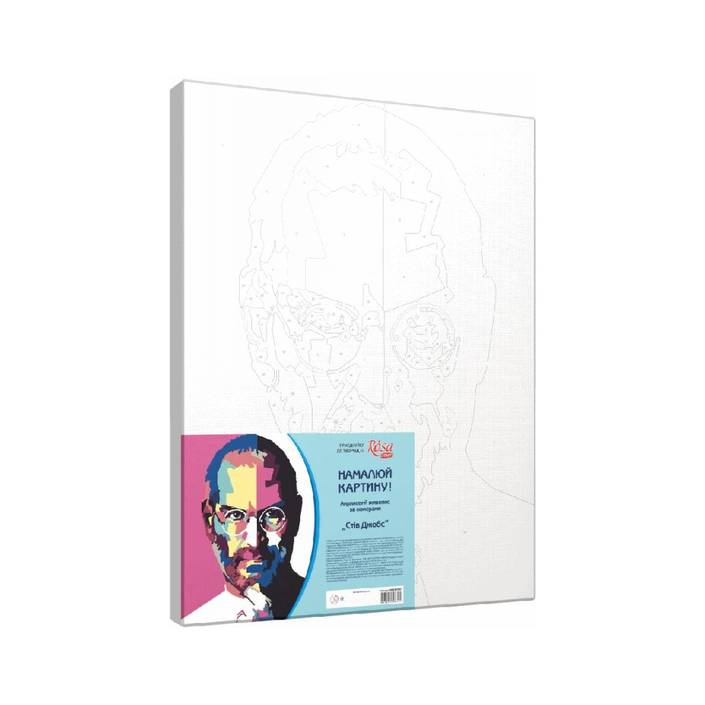 Картина по номерам Rosa Start Стів Джобс 35х45см (4823098508311) - зображення 2