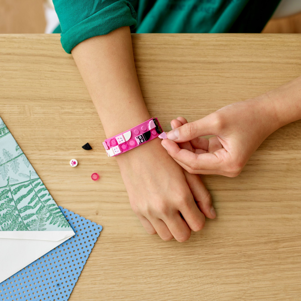 Конструктор LEGO Браслет DOTs Кумедні тварини 33 деталі (41901) - зображення 3