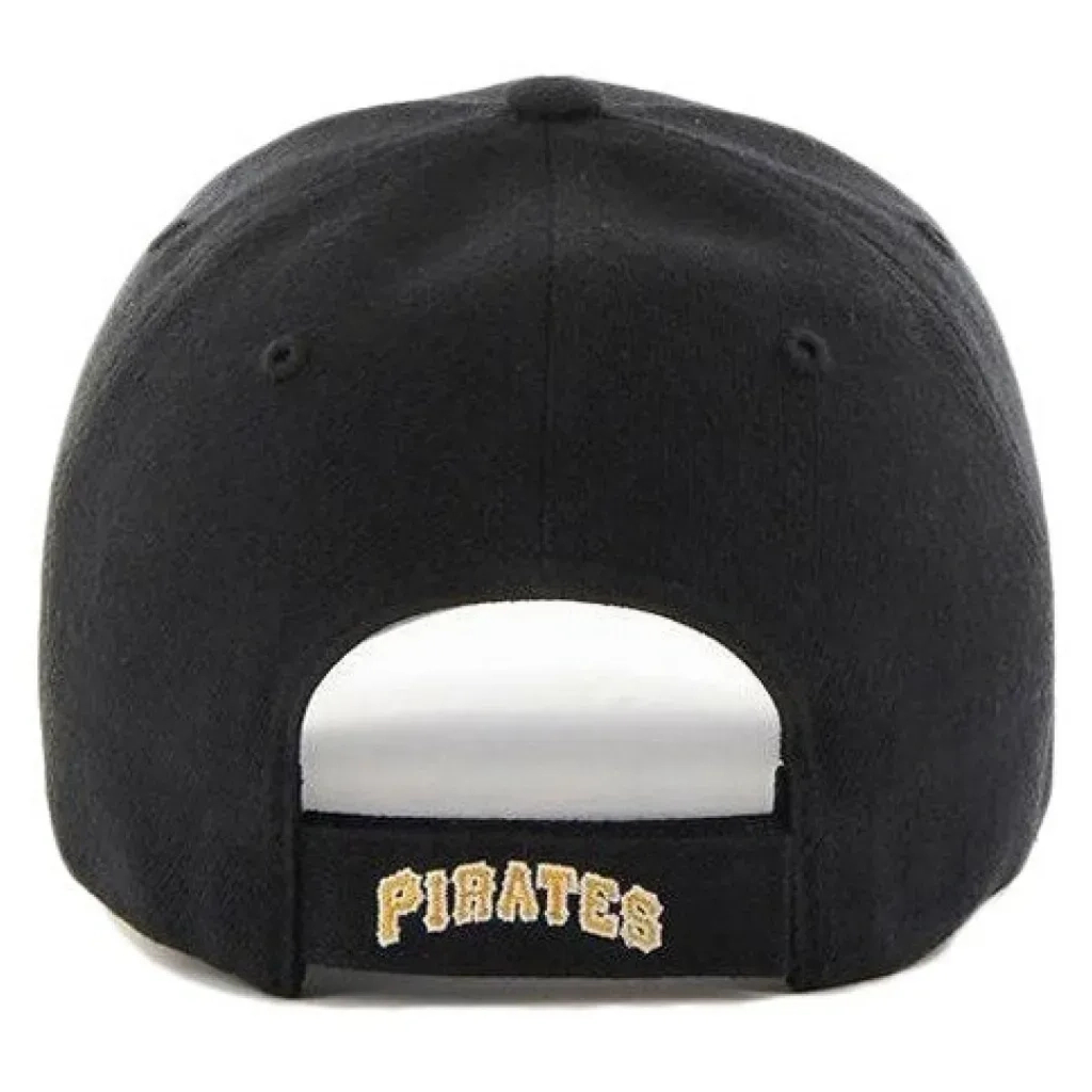 Кепка 47 Brand Pittsburgh Pirates Wool B-MVP20WBV-BKJ чорний, сірий (195000562969) - зображення 2