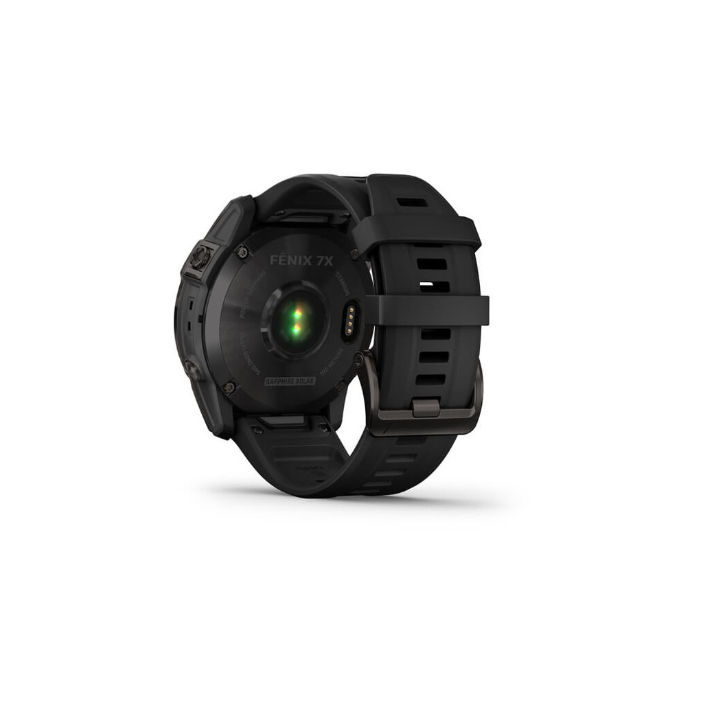 Смарт-годинник Garmin fenix 7X Sapph Sol Carbon Gray DLC Ti w/ Black, GPS (010-02541-11) - зображення 10