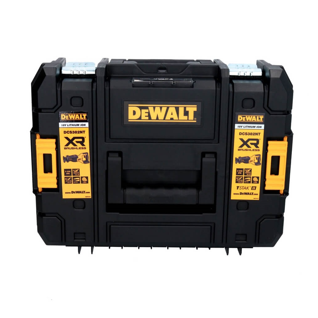 Шабельна пила DeWALT 18 В XR Li-lon, 0 - 3200 хід/хв, кейс TSTAK (без АКБ та ЗП) (DCS382NT) - изображение 4
