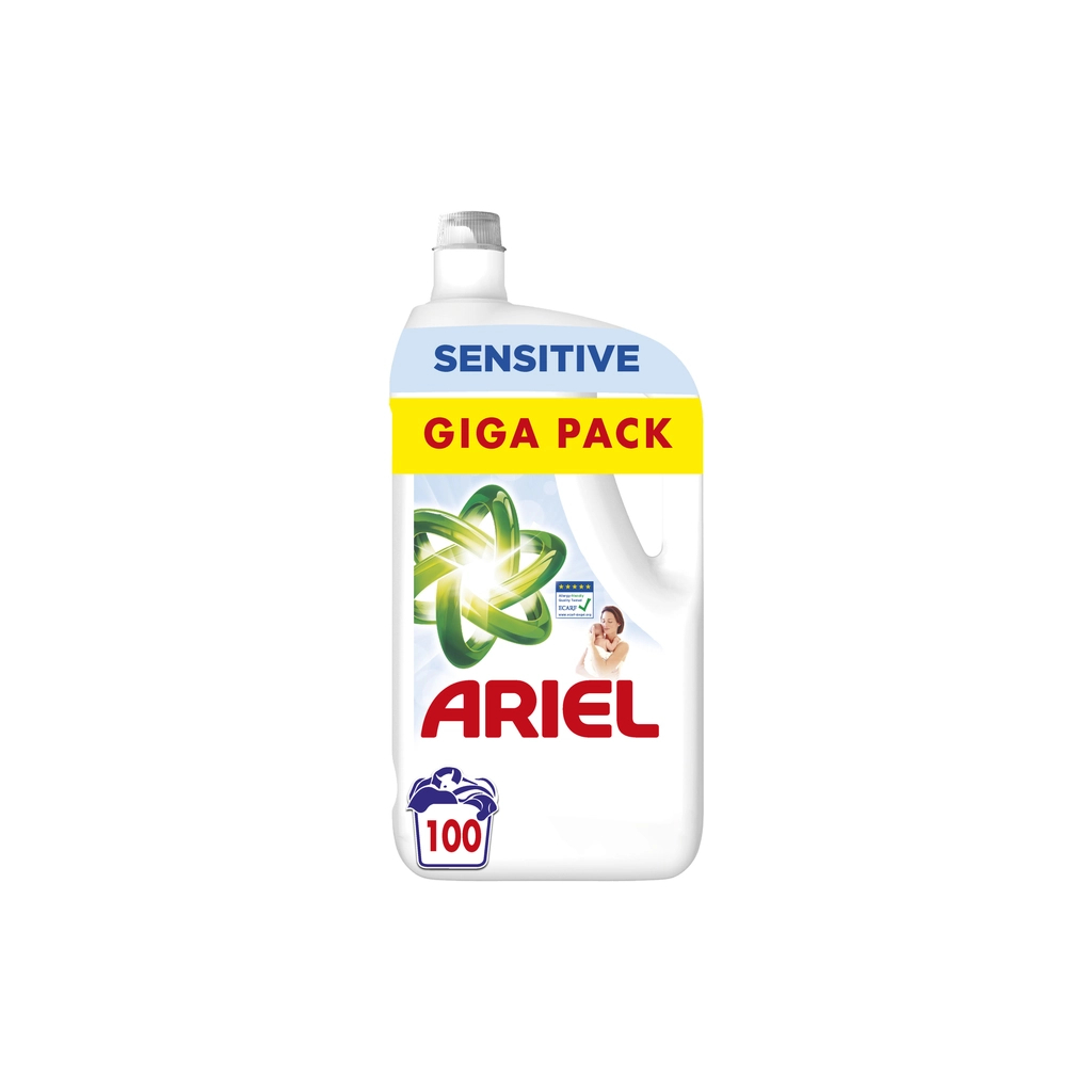 Гель для прання Ariel Sensitive Для чутливої шкіри 5 л (8006540869697) - зображення 1