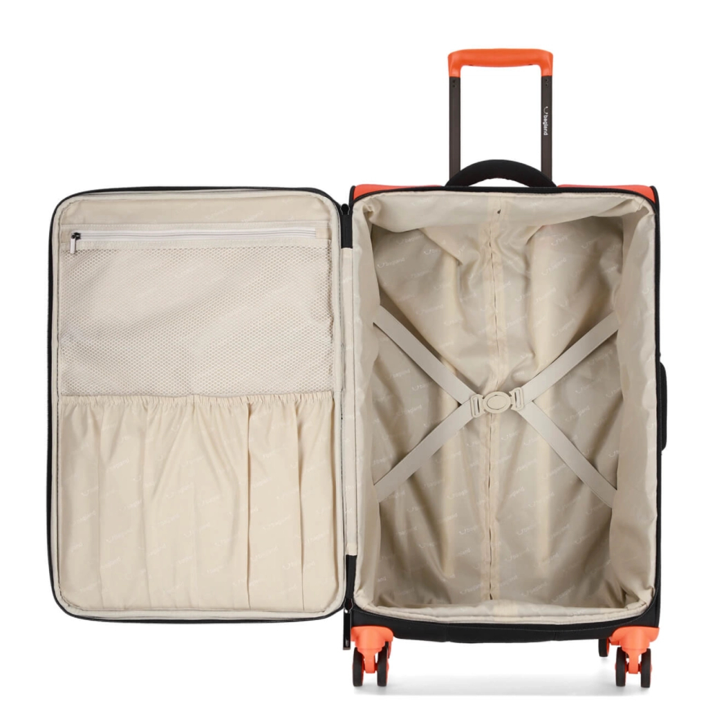 Валіза Bagland Stella маленька 31 л помаранчева (1142821824) - зображення 6