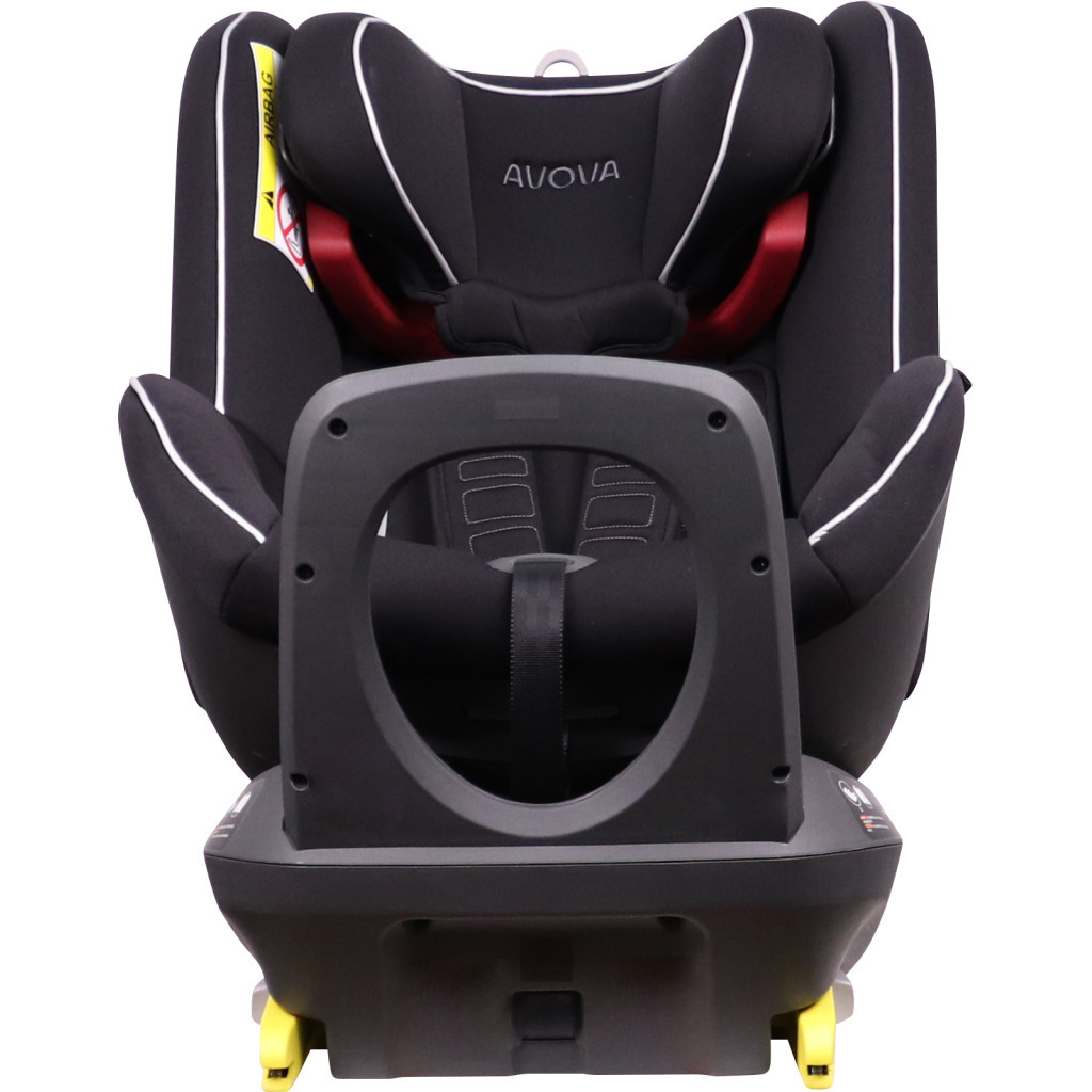 Автокрісло Avova Swan-Fix 0-25 кг Pearl Black (4260621466098) - зображення 6