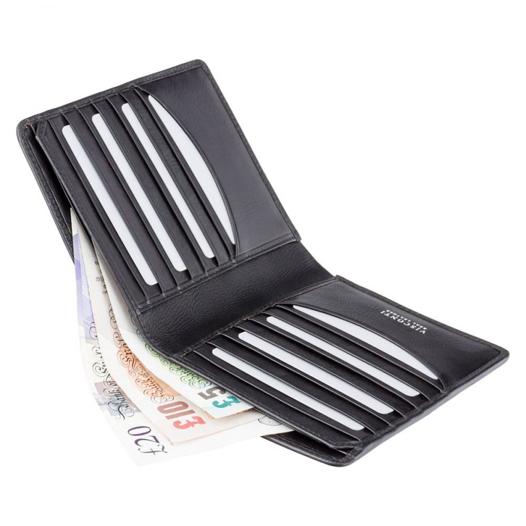 Гаманець Visconti TSC49 Matteo з RFID Black (TSC49 BLK) - зображення 4