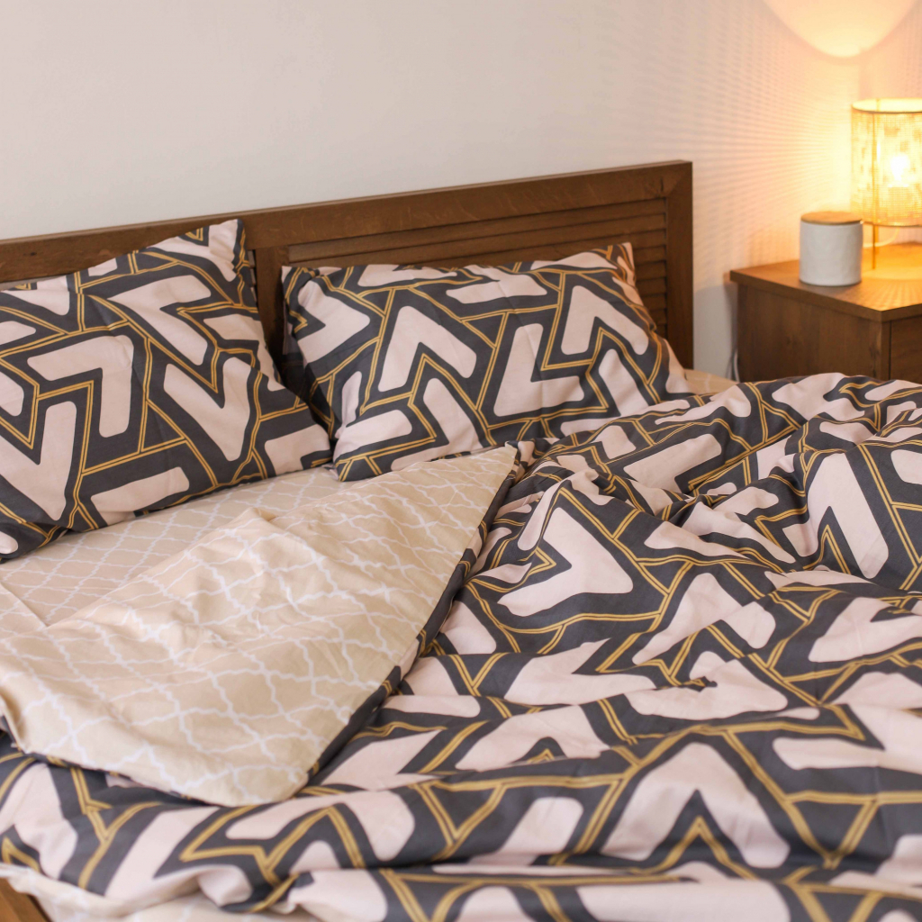 Постільна білизна Isleep двоспальна Сатин Twill 37 (37_dv_Isleep) - зображення 3