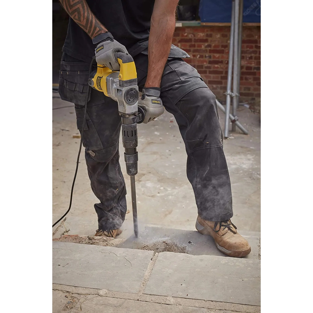 Відбійний молоток Stanley FatMax, SDS-Max, 1010 Вт, 8.5 Дж, 2900 уд/хв, 5.9 кг, кейс (SFMEH220K) - изображение 5