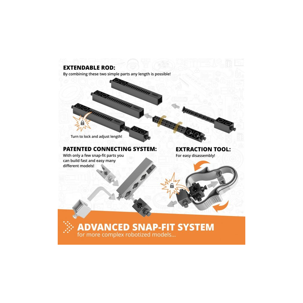 Конструктор Engino STEM & Robotics Pro Set v2 з акумулятором (E30-1B) - зображення 8