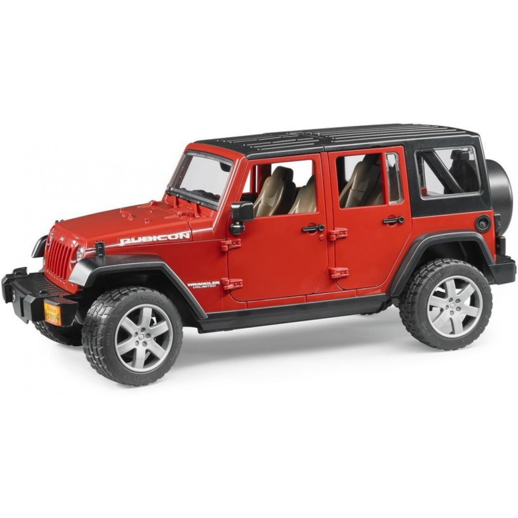 Спецтехніка Bruder джип Wrangler Unlimited Rubicon, М1: 16 (02525) - зображення 1