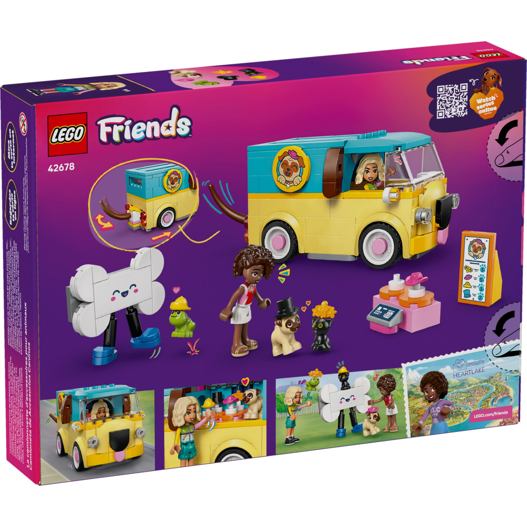 Конструктор LEGO Friends Фургон з аксесуарами для улюбленців (42678) - зображення 9