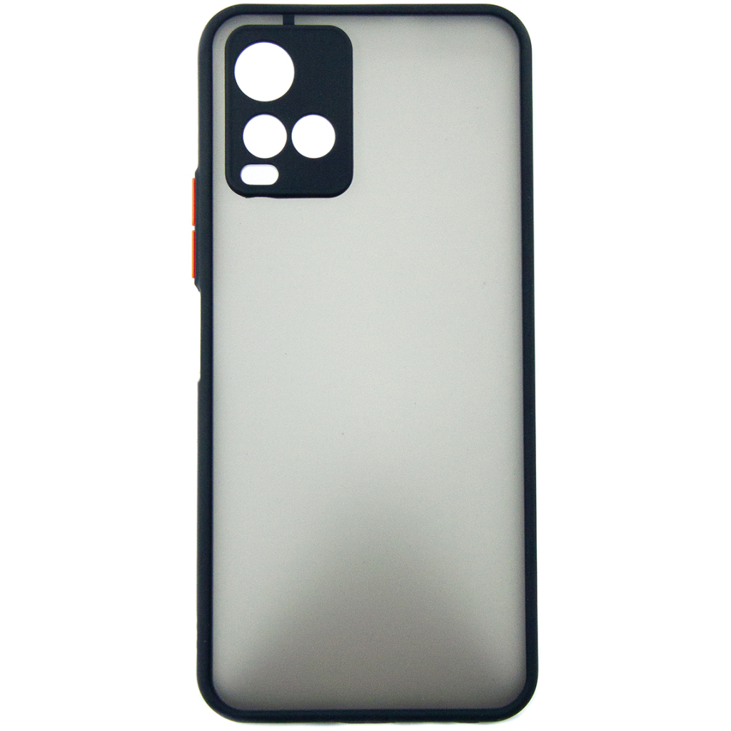 Чохол до мобільного телефона Dengos Matte Vivo Y33s (black) (DG-TPU-MATT-108) - зображення 1