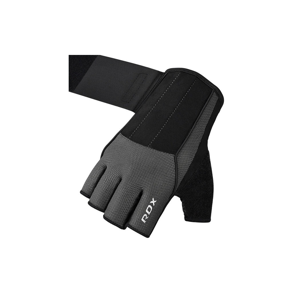 Рукавички для фітнесу RDX W3 with EVA Padding Grey S (WGS-W3G-S+) - зображення 5