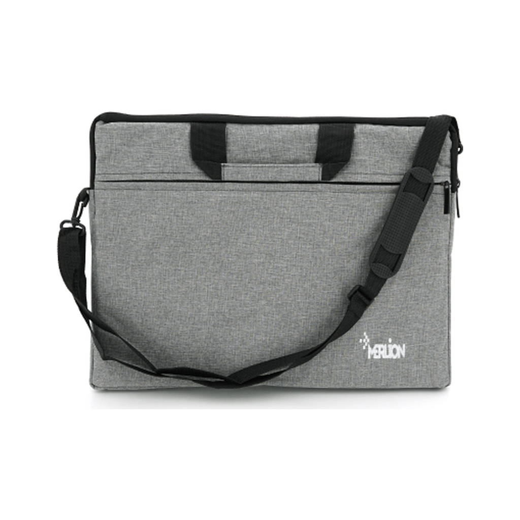 Сумка для ноутбука Merlion 15" Stripe, Gray (YT-MR15StrGr) - зображення 1