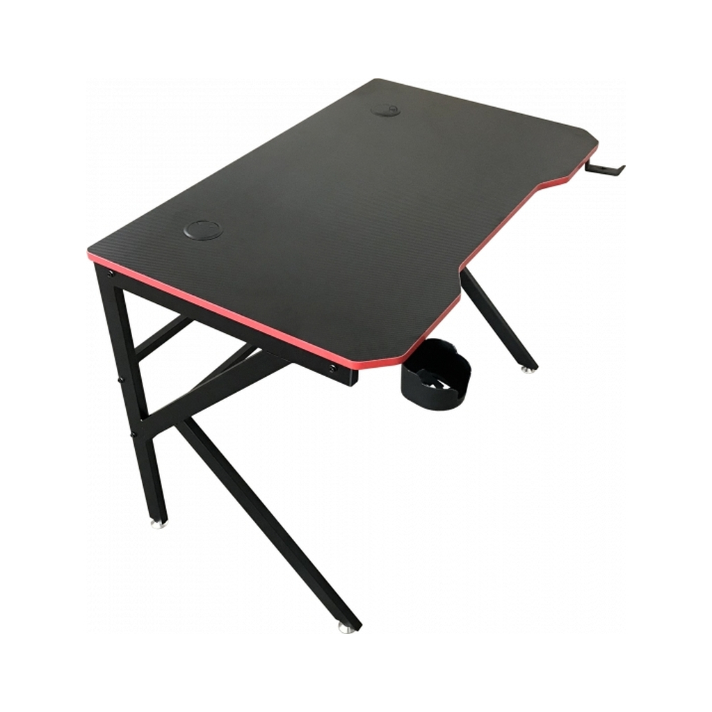 Комп'ютерний стіл GT Racer T-1218 Black (T-1218 (120x60x73) Black) - зображення 6