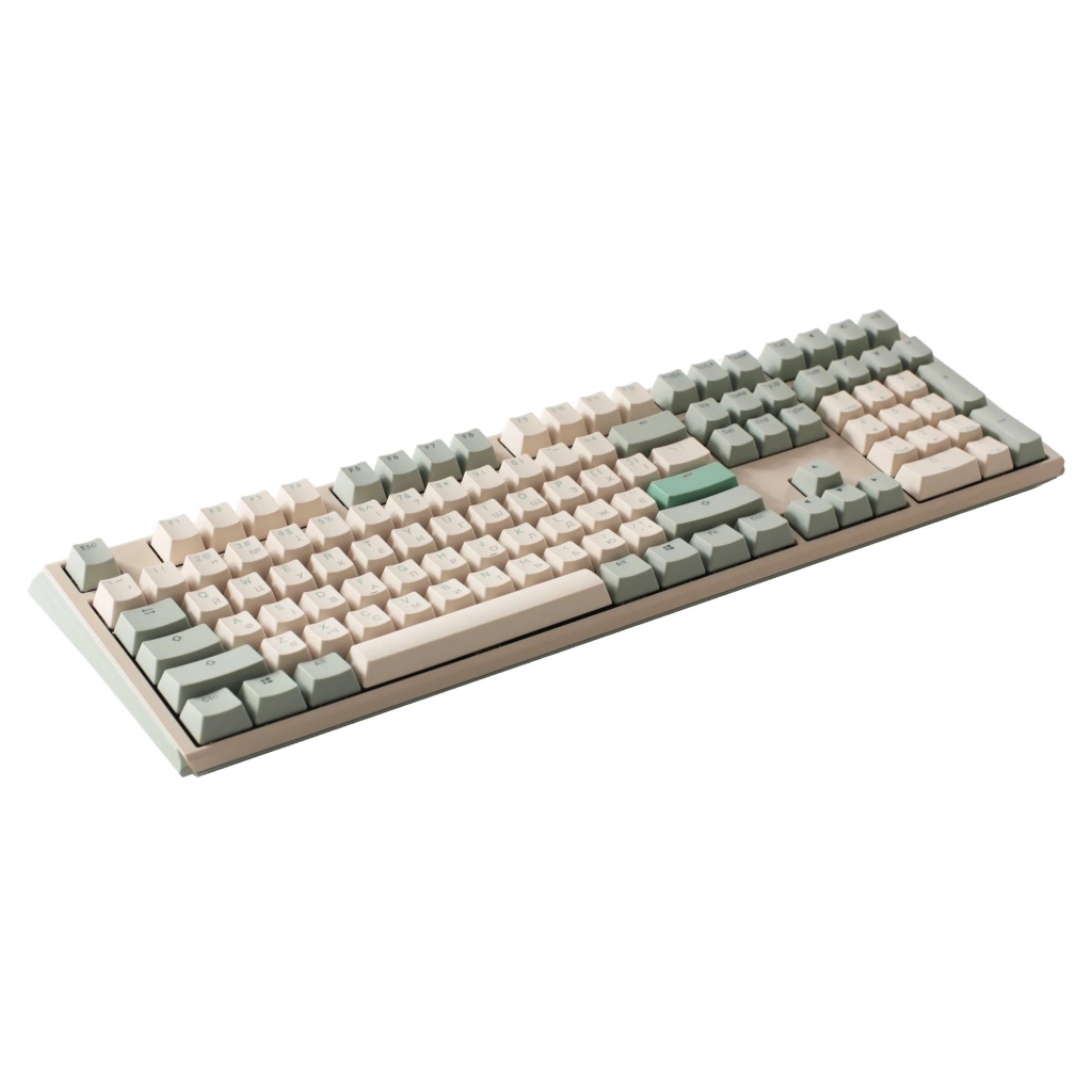 Клавіатура Ducky One 3 Cherry MX Silent Red UA USB Cream (DKON2108-SUAPXМAEGGC1) - зображення 2