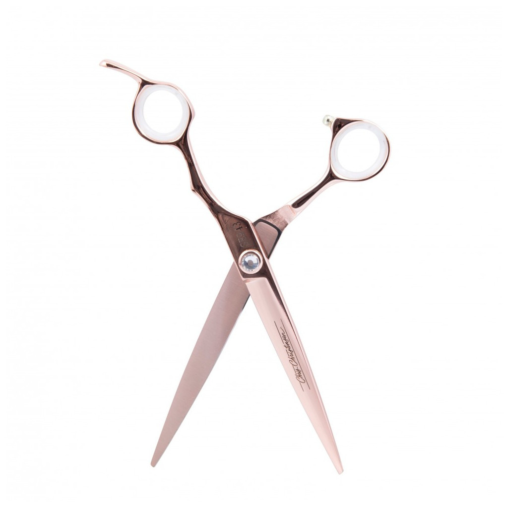 Ножиці для грумінгу Chris Christensen Adalynn Rose 7 прямі (819774012832) - зображення 4