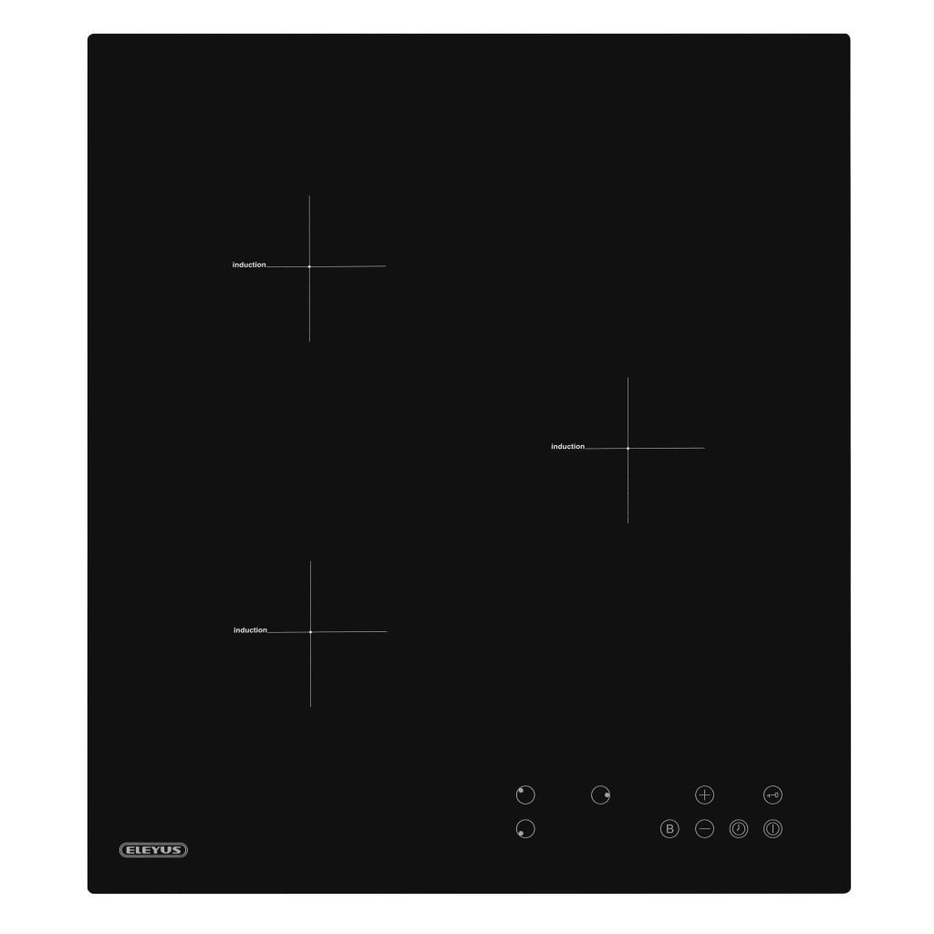 Варочна поверхня Eleyus H2EBHG SE 45 BL I - зображення 2