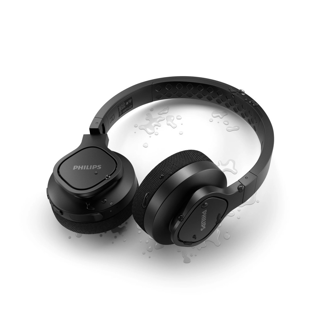 Навушники Philips TAA4216 Over-ear IP55 Wireless Black (TAA4216BK/00) - зображення 12