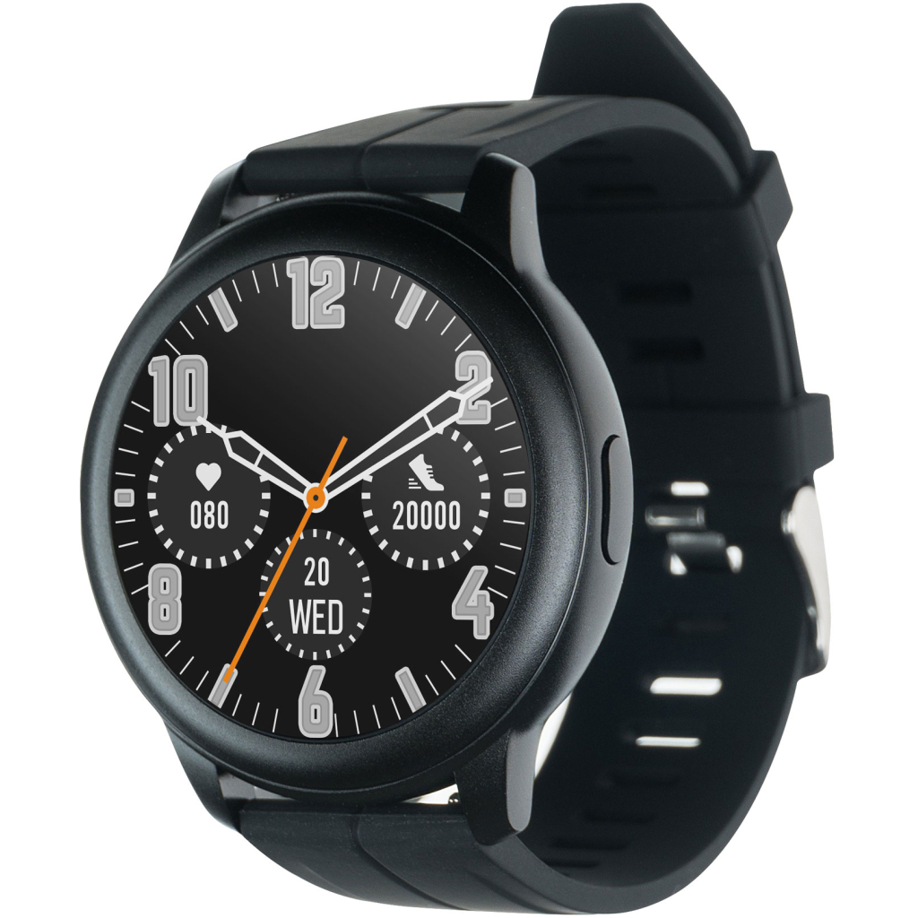 Смарт-годинник Globex Smart Watch Aero Black - зображення 1