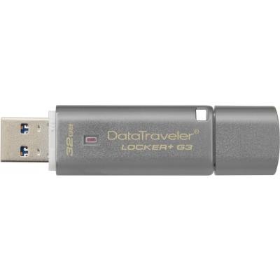 USB флеш накопичувач Kingston 32GB DataTraveler Locker+ G3 USB 3.0 (DTLPG3/32GB) - зображення 2