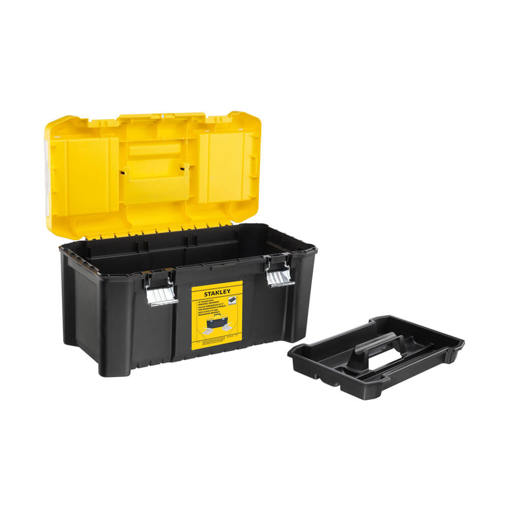 Ящик для інструментів Stanley ESSENTIAL, 482 х 254 х 250 мм (19"), пластиковий (STST75787-1) - зображення 3