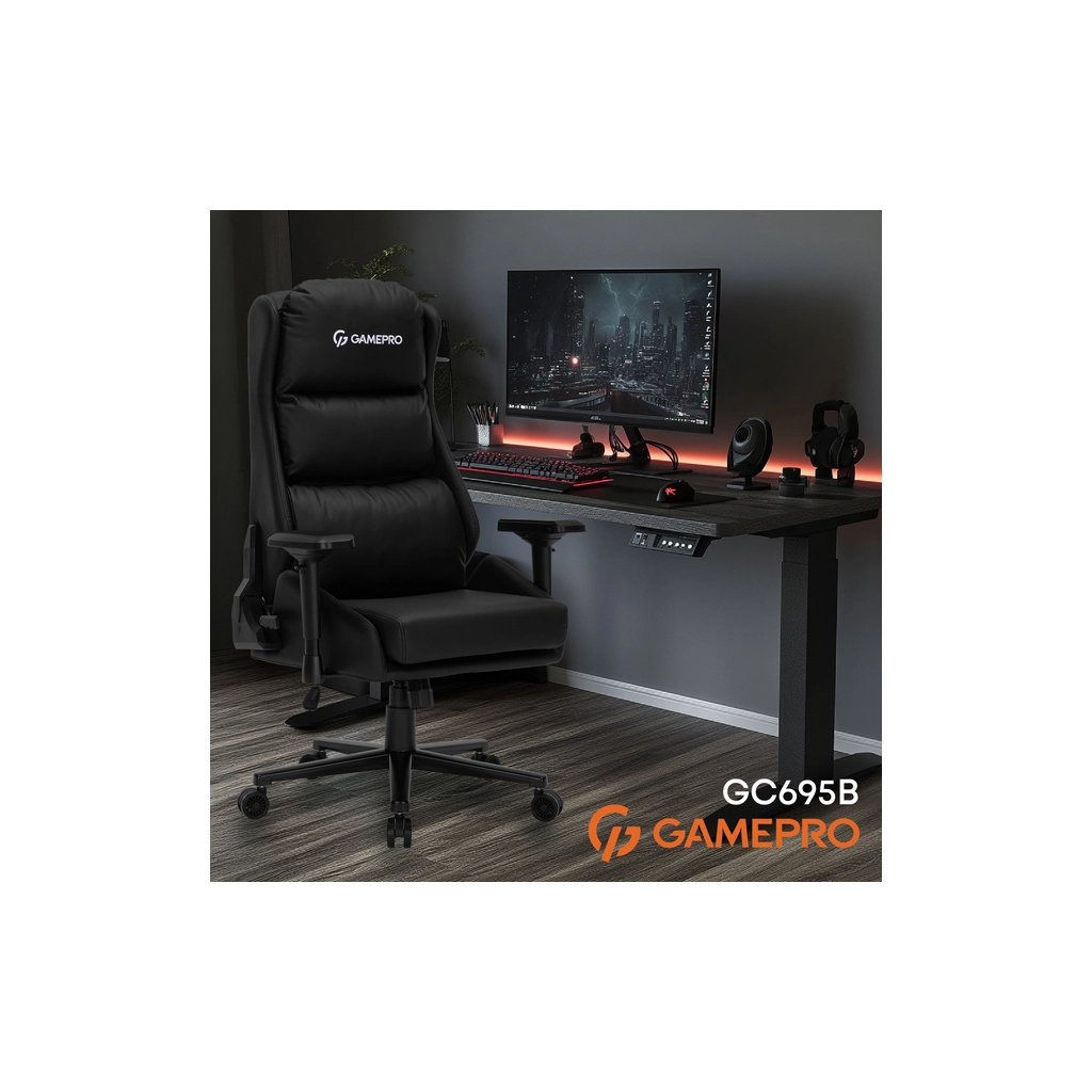 Крісло ігрове Sihoo GC695B Black (GC695B) - зображення 8