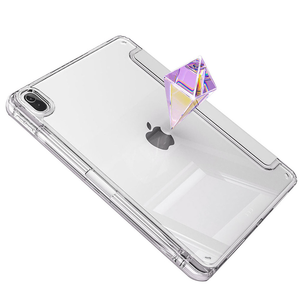 Чохол до планшета BeCover Ultra Slim Origami Transparent Apple iPad Air 11" M2/M3 (2024/2025) Gray (711390) - зображення 5