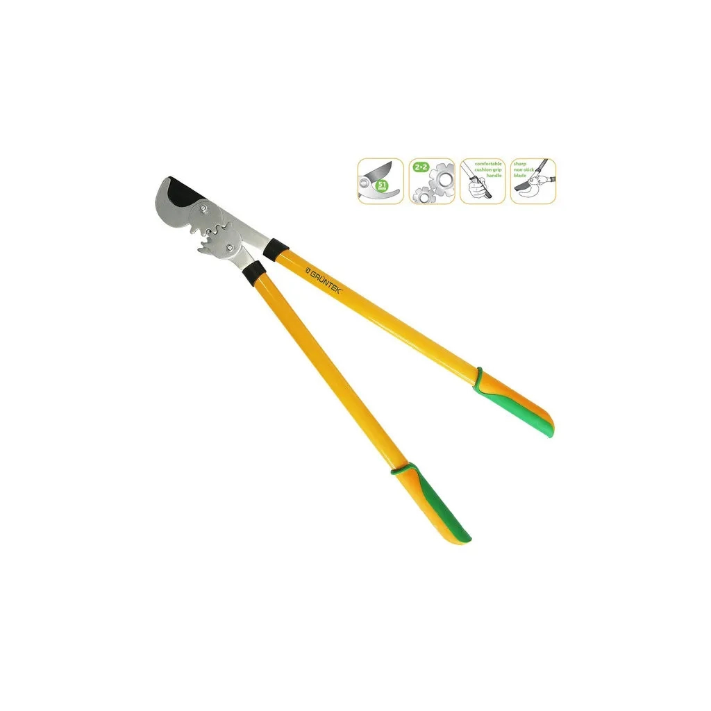 Секатор Gruntek T-Rex з подвійною зубчастою передачею 765 мм (295201765) - изображение 2