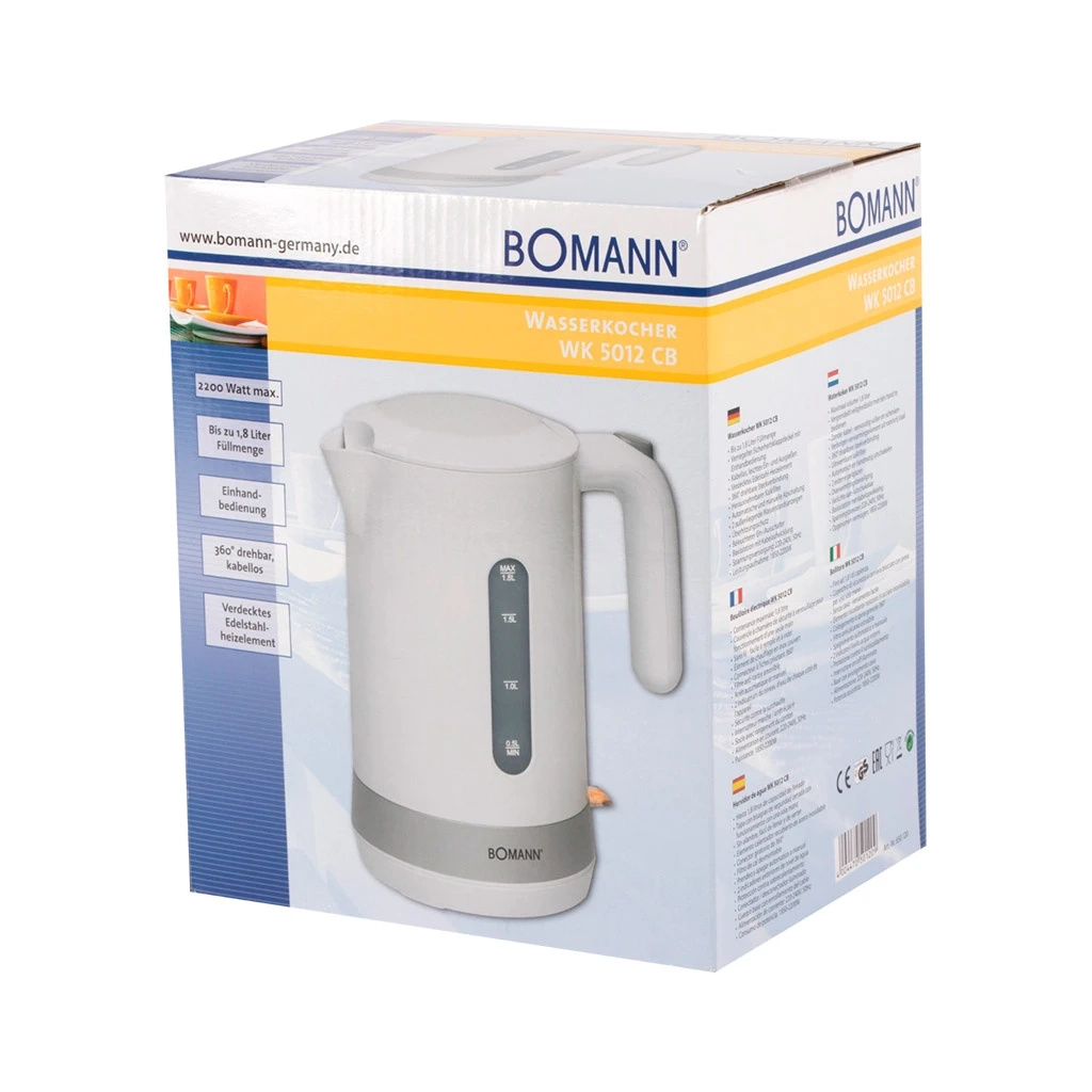 Електрочайник Bomann WK 5012 CB (WK5012CB) - зображення 9