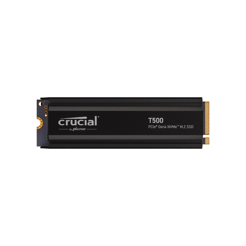 Накопичувач SSD M.2 2280 1TB T500 heatsink Micron (CT1000T500SSD5) - зображення 2