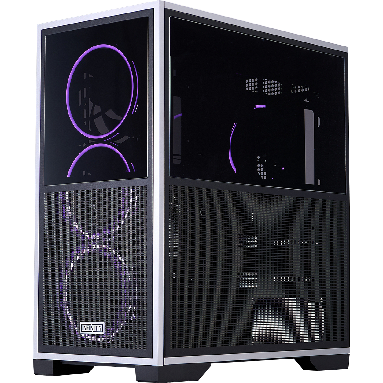 Корпус 1stPlayer IF8-BK-4FO7-14 Black - зображення 9