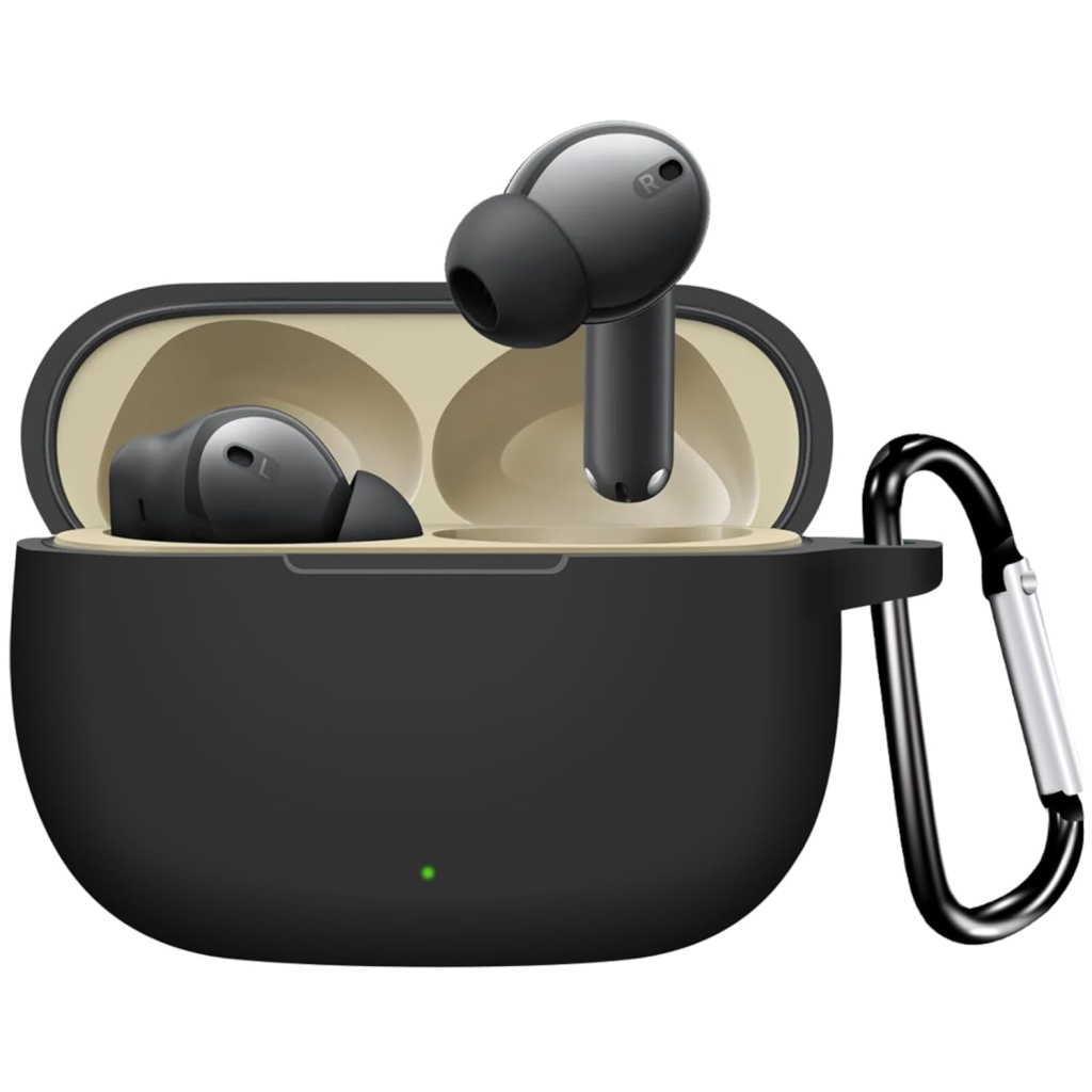 Чохол для навушників BeCover Silicon для Realme Buds T310 Black (713219) - зображення 2