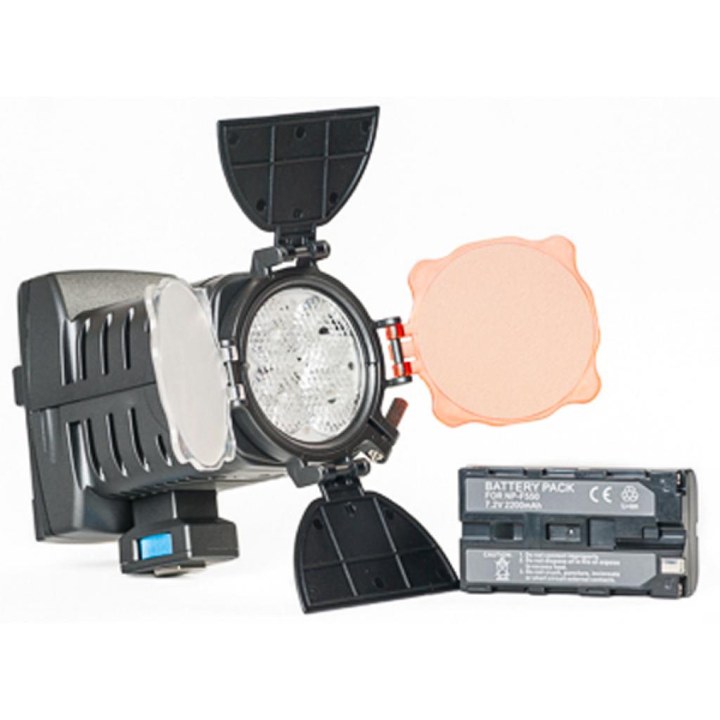 Накамерне світло PowerPlant cam light LED 5005 (LED5005A) - зображення 2