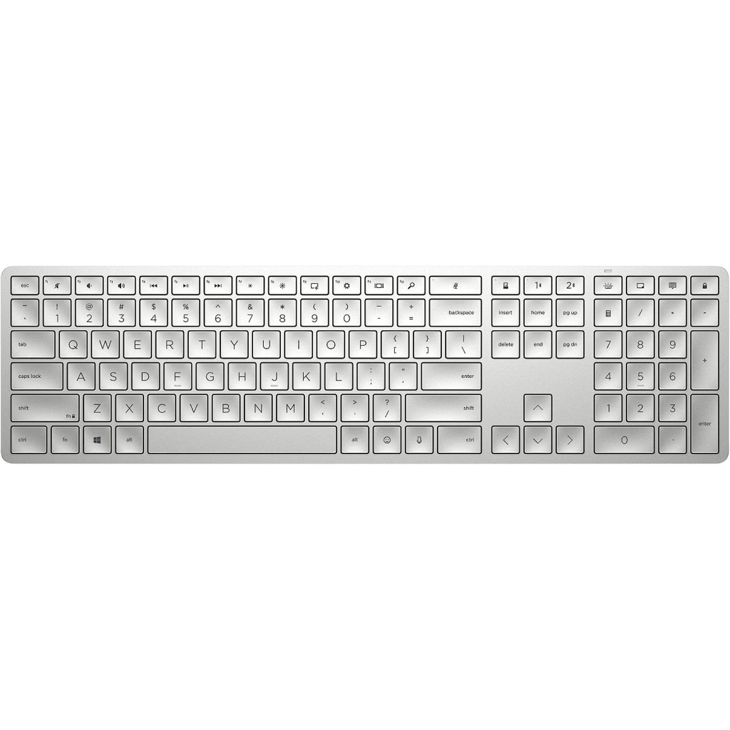 Клавіатура HP 970 Programmable Bluetooth/Wireless UA White (3Z729AA) - зображення 1