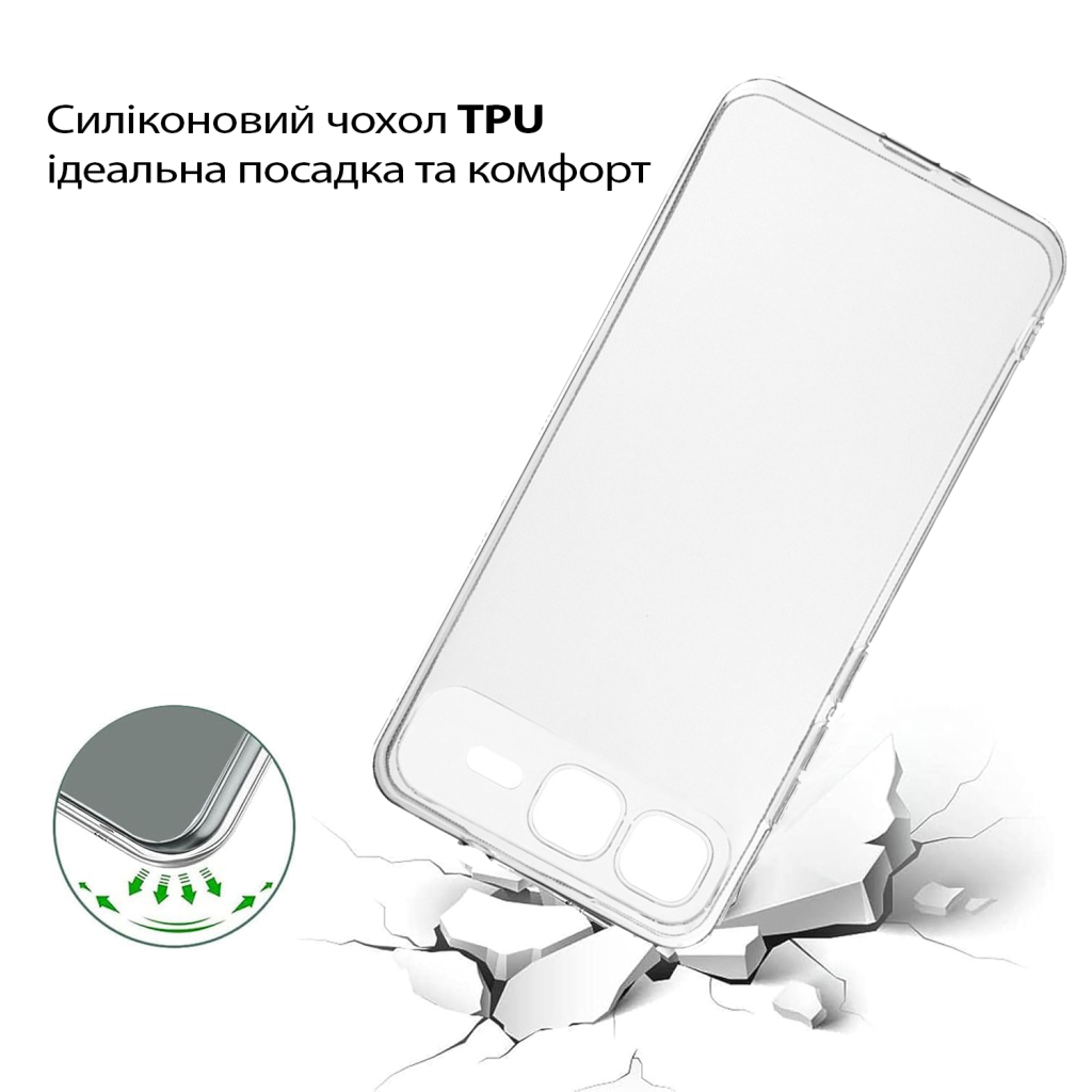Чохол до мобільного телефона BeCover Silicone Infinix Smart 10 Plus (X6725B) Transparent (713765) - зображення 3