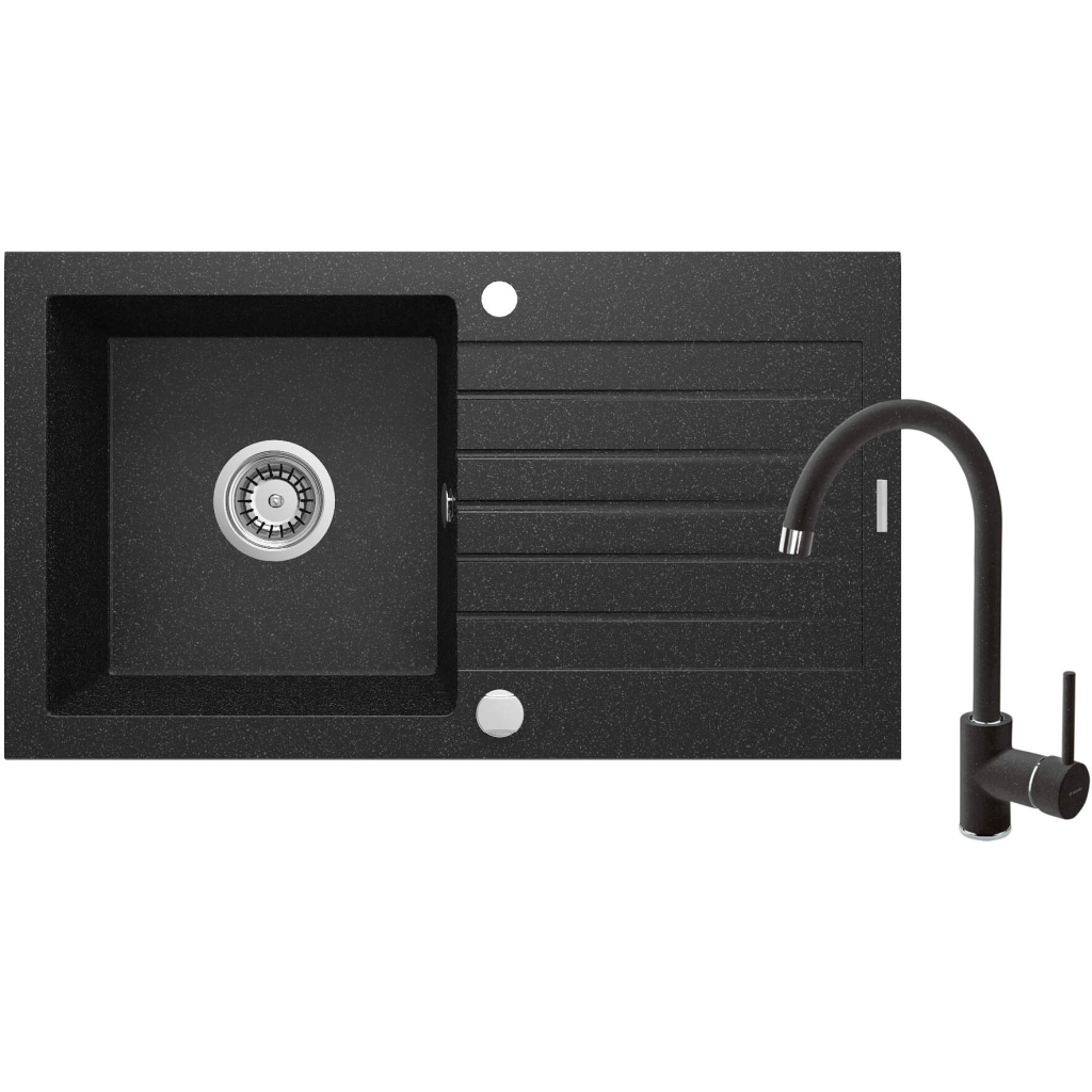 Мийка кухонна Deante Zorba + зміш. BEN_262M (ZQZV2113) - зображення 1