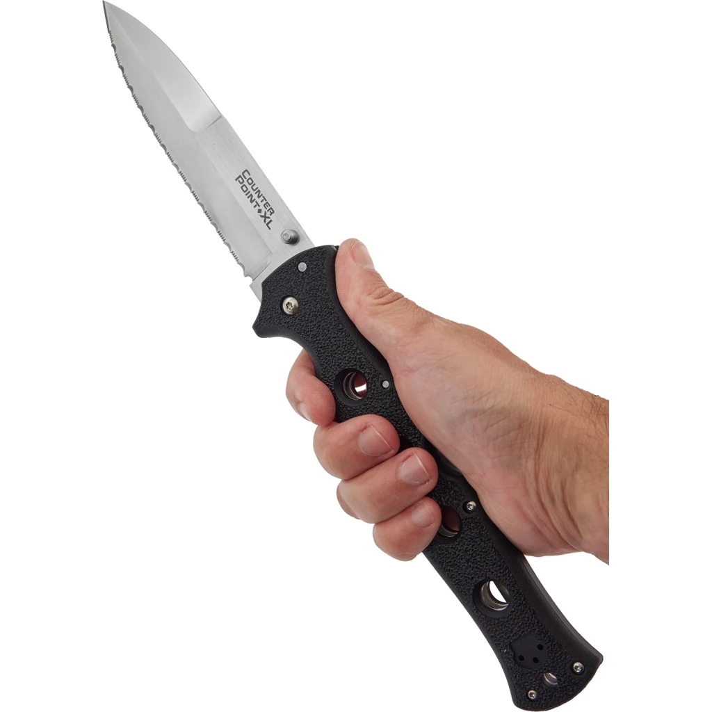Ніж Cold Steel Counter Point XL Serrated Black (CS-10AAS) - зображення 5