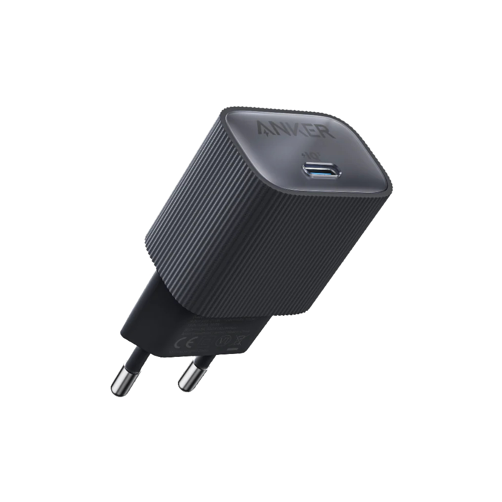 Зарядний пристрій Anker PowerPort 511 Nano IV 30W USB-C Black (A2337G11) - зображення 1