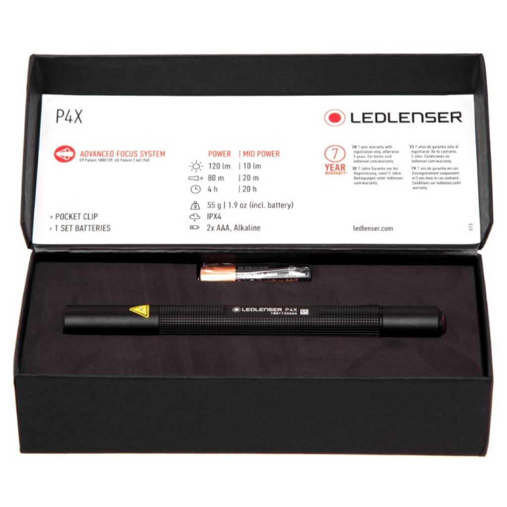 Ліхтар LedLenser P4X, 120/10 (500747) - зображення 4