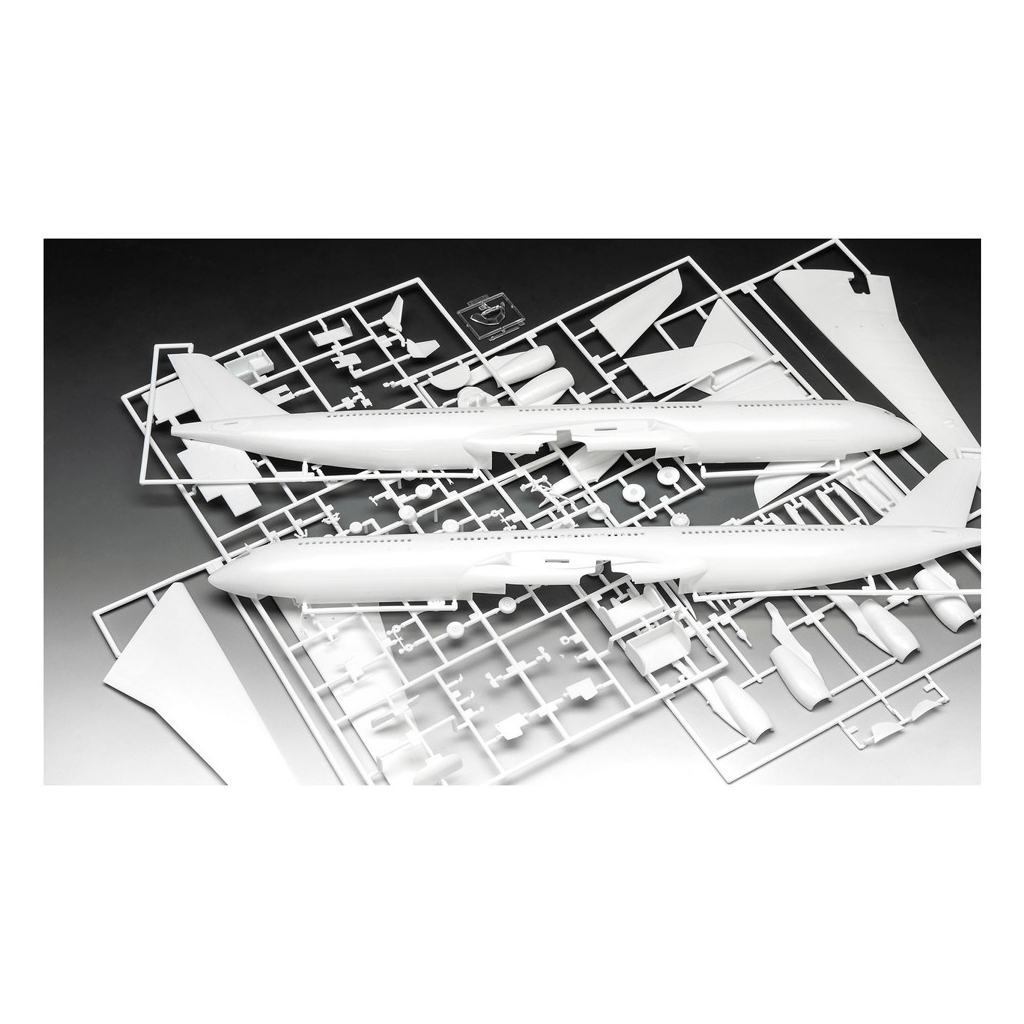 Збірна модель Revell Літак Airbus A340-300 Lufthansa рівень 4 масштаб 1:144 (RVL-03803) - зображення 7