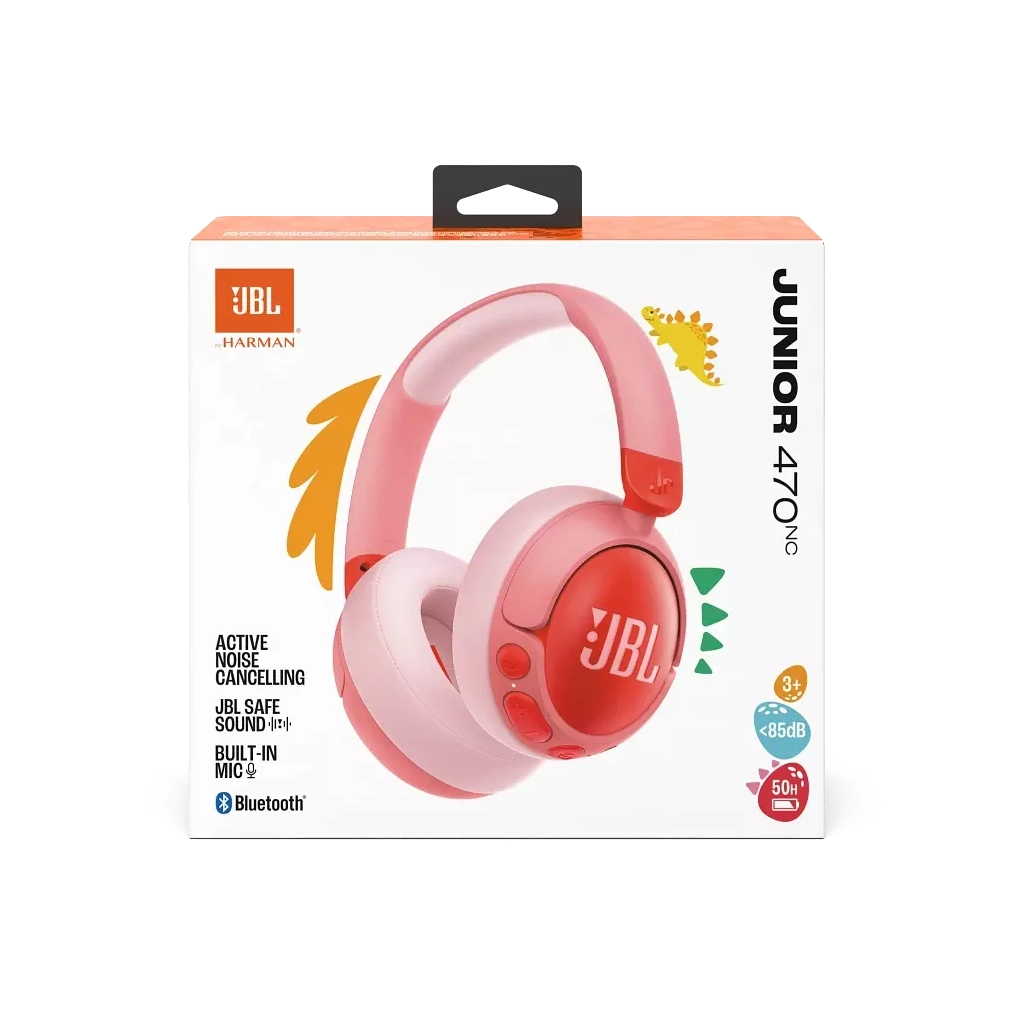 Навушники JBL JR 470 NC Pink (JBLJR470NCPIK) - зображення 8