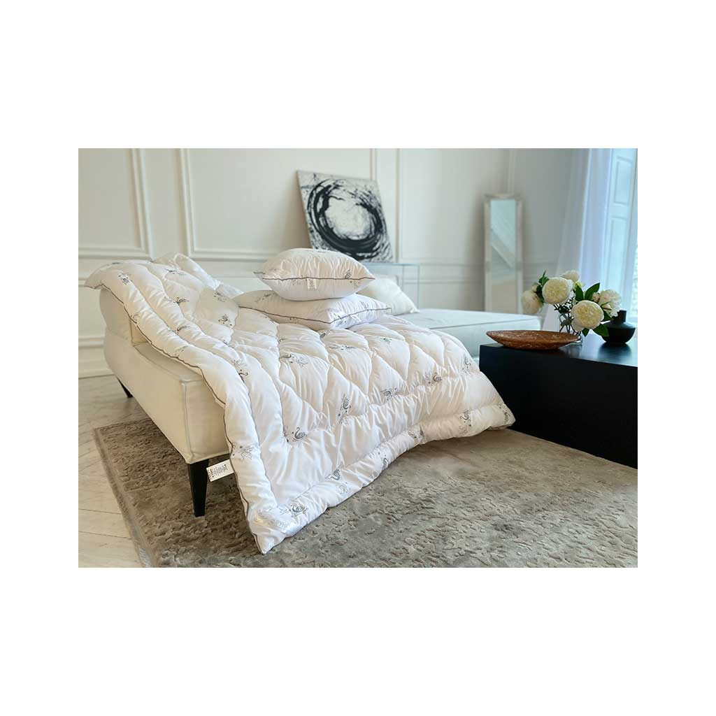 Подушка Руно зі штучного лебединого пуху Swan Luxury 40х60 см (309.52_Swan Luxury) - изображение 7